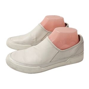 27 Edit by Naturalizer Valda Leather Platform Slip On Sneakers Womens 10